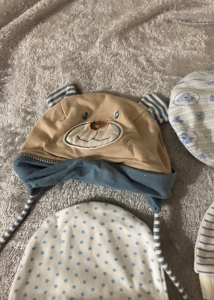 Erkek bebek şapka - Görsel 2