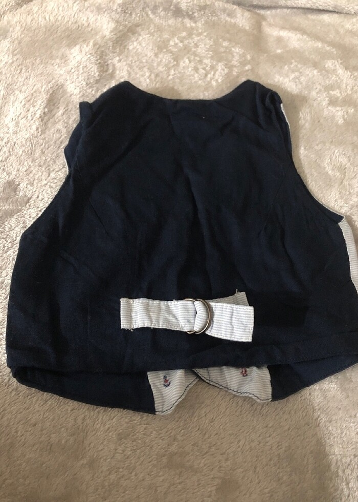 Erkek bebek yelek - Görsel 3