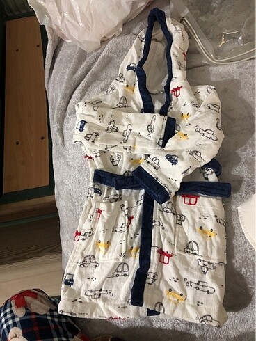 Erkek çocuk bornoz - Görsel 2