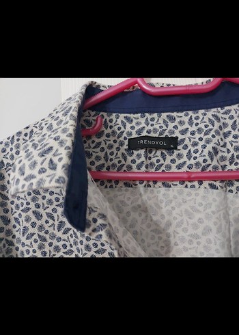 Gri Desenli Pamuklu Erkek Gömlek - Görsel 2