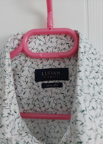 Erkek Beyaz Gri Desenli Uzun Kollu Gömlek - Görsel 3