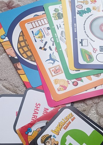 Beden Renk İngilizce Kelime Avı Eğitici Oyun