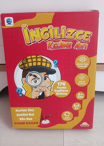 İngilizce Kelime Avı Eğitici Oyun