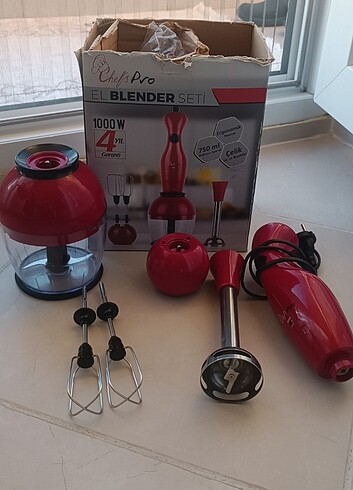 Chef pro blender seti 