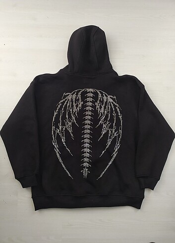 Shiny Force Rhinestone Hoodie 