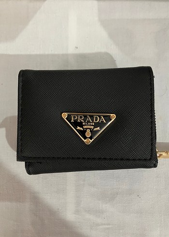 Prada Siyah Deri Kadın Cüzdan
