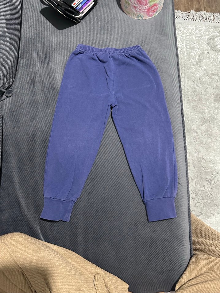 Mavi Erkek Çocuk Rahat eşofman altı - Görsel 2