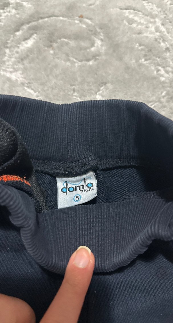 Lacivert Erkek Çocuk Rahat Kesim Eşofman - Görsel 2