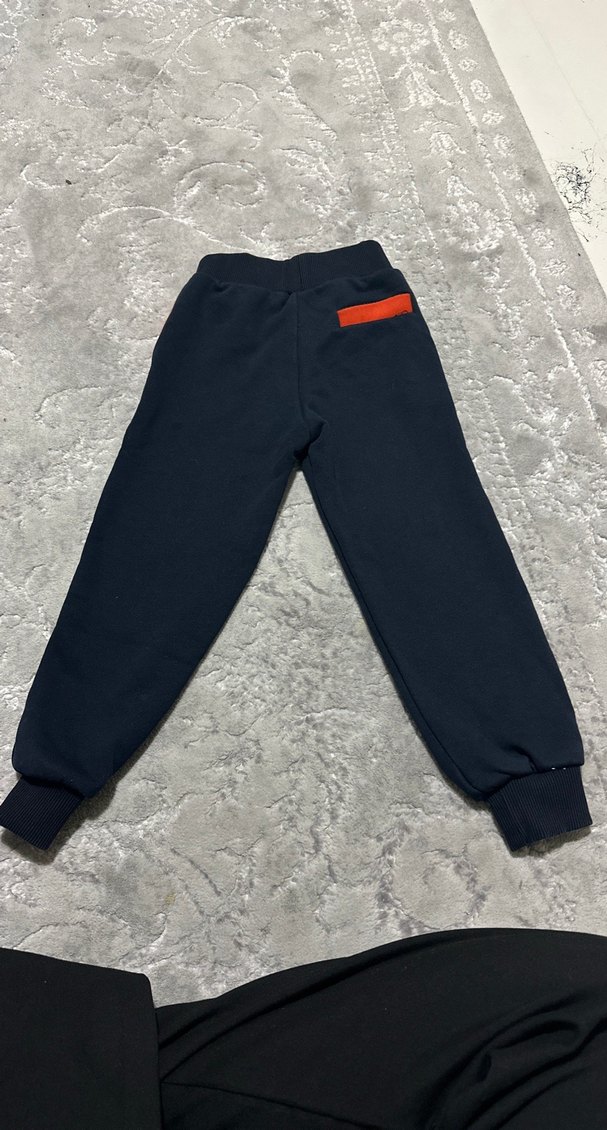 Lacivert Erkek Çocuk Rahat Kesim Eşofman - Görsel 3