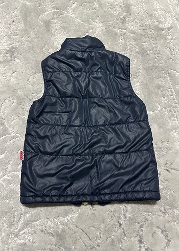 Erkek Çocuk Fermuarlı Yelek, Yüksek Yaka, Baskılı - Görsel 2