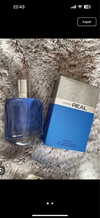 Avon Real erkek parfüm