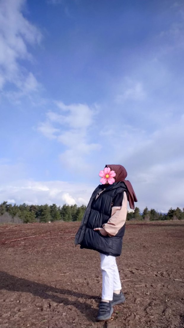 Kadın siyah şişme  Yelek - Görsel 2