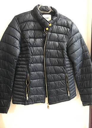 l Beden lacivert Renk Şişme mont 