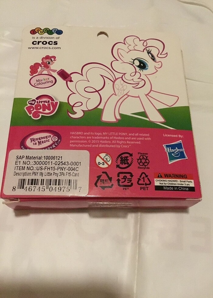 Crocs jibbitz my little pony - Görsel 2