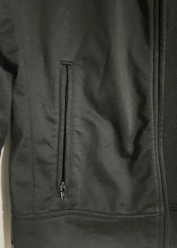 s Beden Nike Siyah Yüksek Yakalı Fermuarlı Kadın Ceket