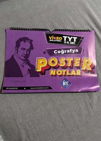 TYT Coğrafya Poster Notlar 9-10. Sınıf