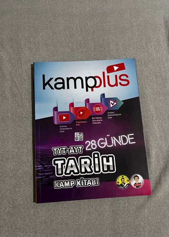 Kamplus 28 Günde TYT-AYT Tarih Kamp Kitabı