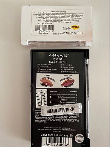 Beden Wet n wild far ve beaulis allık paleti
