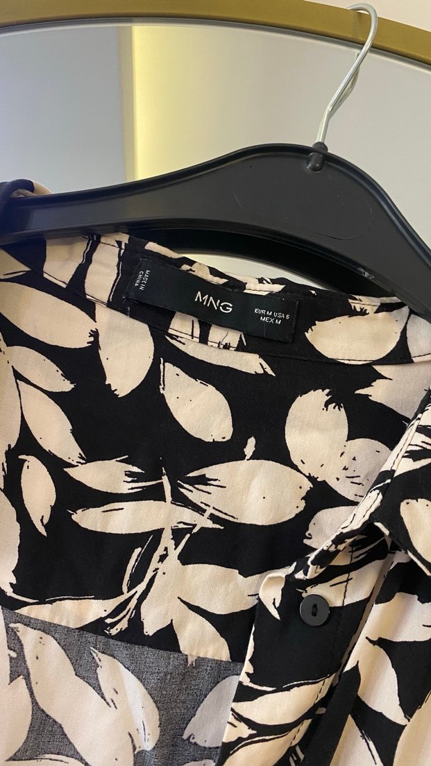 Düğmeli uzun elbise - Görsel 2