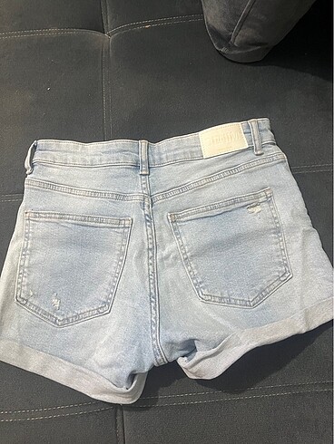 Bershka Bershka kıvrık denim şort