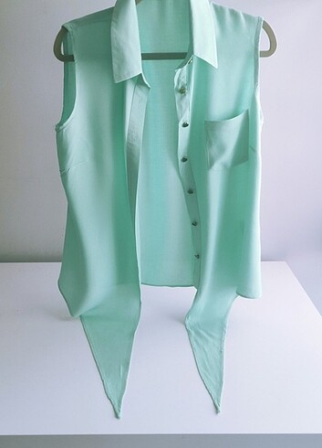 ALTTAN BAĞLAMALI GÖMLEK - Görsel 3