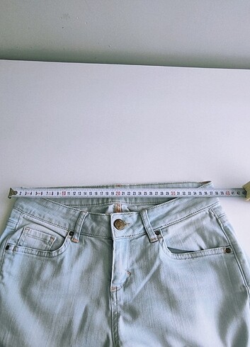 XİDE KISA JEANS PANTOLON - Görsel 4