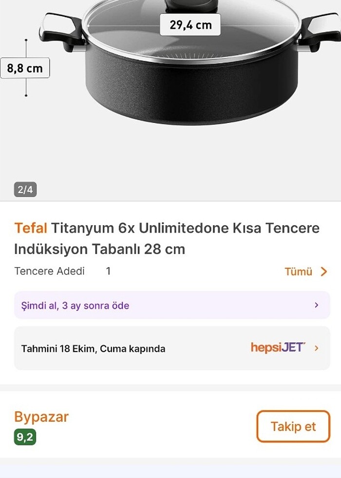 TEFAL BUHARI AYARLANABİLİR TENCERE KAPAĞI - Görsel 4