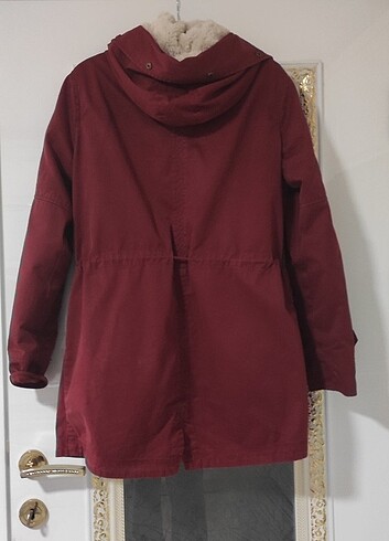 MAVİ JEANS TRENÇKOT PARKA - Görsel 4