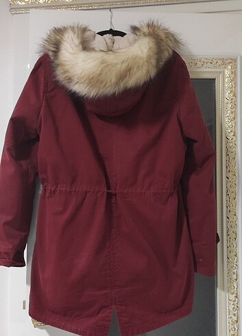 MAVİ JEANS TRENÇKOT PARKA - Görsel 7