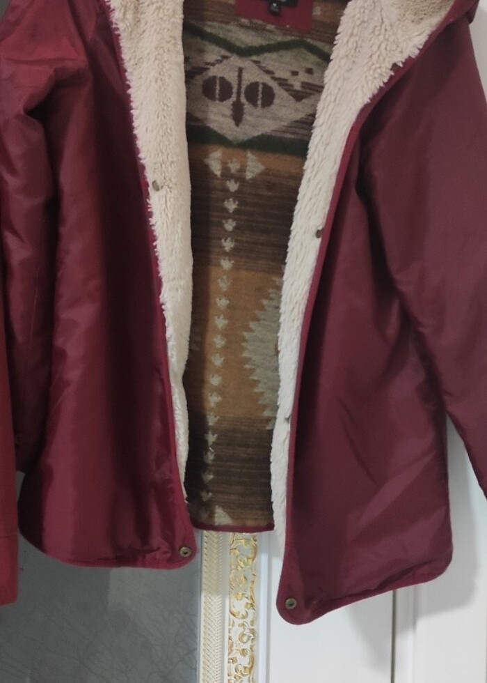 MAVİ JEANS TRENÇKOT PARKA - Görsel 3