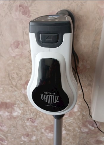 Gri Beyaz Kablosuz Elektrikli Süpürge - Görsel 2