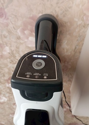 Gri Beyaz Kablosuz Elektrikli Süpürge