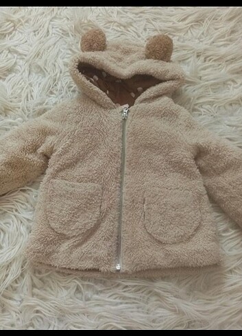 Cocuk peluş mont 
