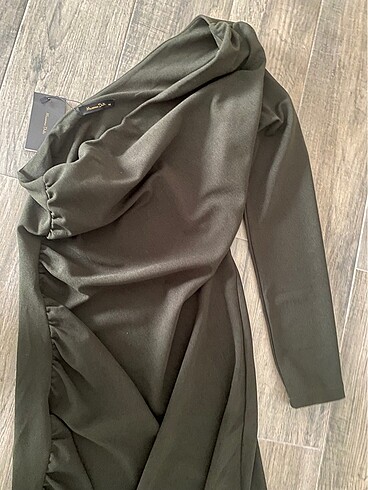 Massimo Dutti Haki elbise