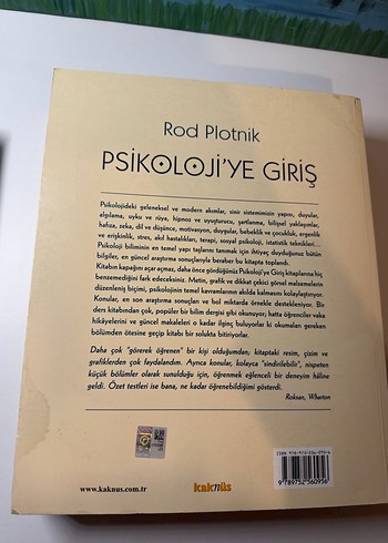 Psikoloji'ye Giriş - Rod Plotnik - Görsel 4