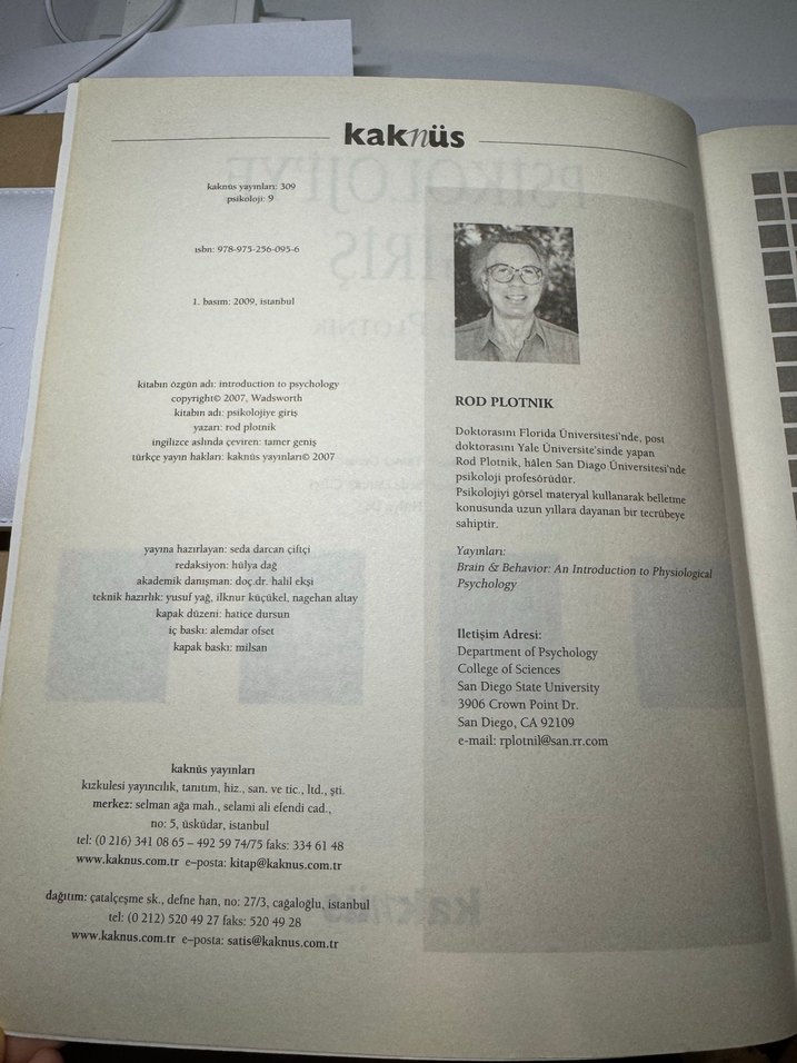 Psikoloji'ye Giriş - Rod Plotnik - Görsel 2