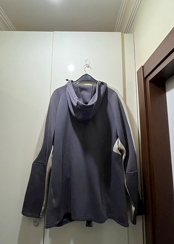 Fermuarlı Gri Erkek Streetwear Polar - Görsel 4