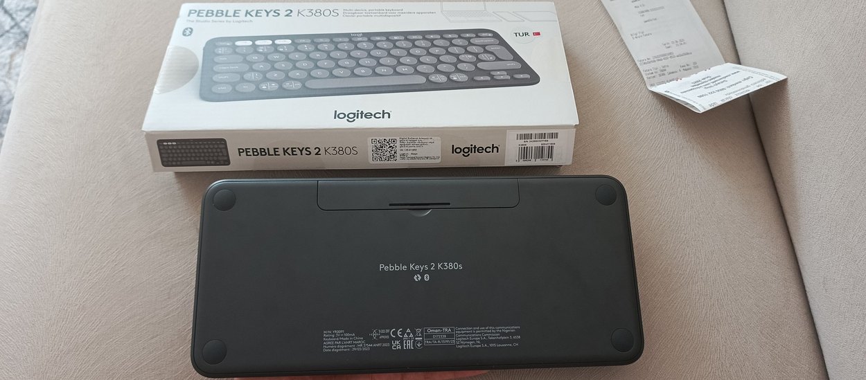 Logitech pebble keys 2 k380s klavye(2 yıl garanti'li) - Görsel 4