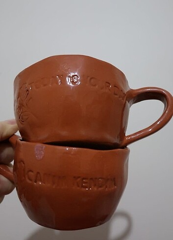 Canım kendim yazılı seramik bardak