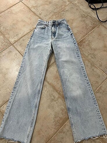 Zara 32 beden genıs paca jean