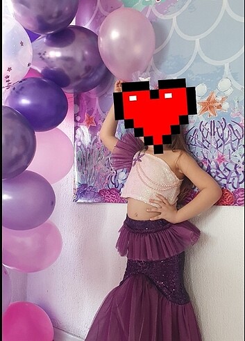 Deniz kızı kıyafeti