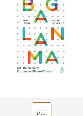 Bağlanma kitabi pdf satılıktır 