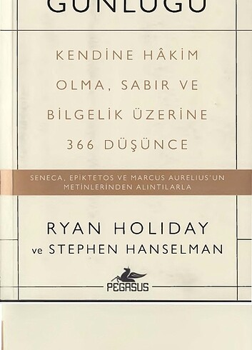 Stoacının günlüğü kitabı pdf olarak gönderilcektir 