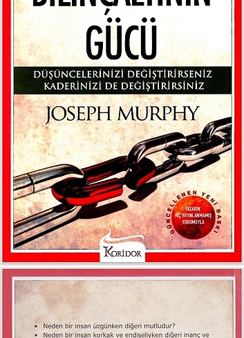 Bilinç altının gücü kitabı pdf satilik 