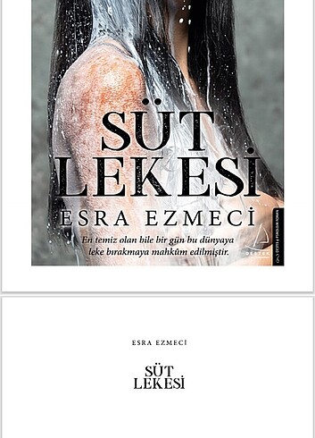 Süt lekesi kitabi pdf satılıktır 
