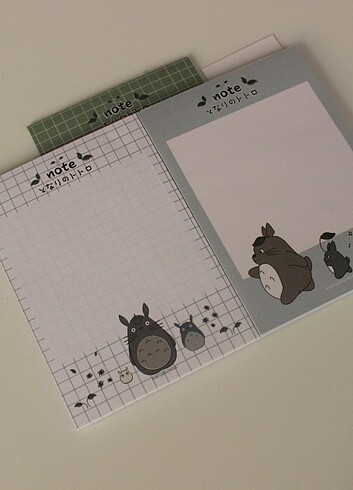 Totoro Bloknot 3'lü set