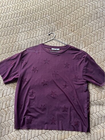 Tül bluz pull and bear