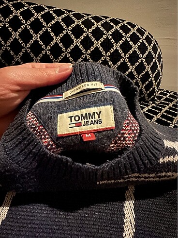 m Beden lacivert Renk Tommy hilfiger kazak