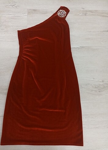 Bordo elbise 