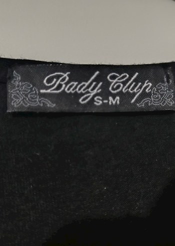 Siyah Uzun Kollu oversize Yaka Drapeli Bluz - Görsel 3